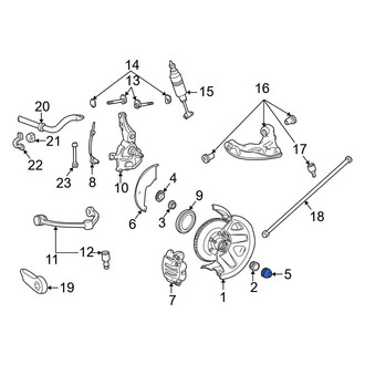 Ford OE - Front Wheel Bearing Dust Cap