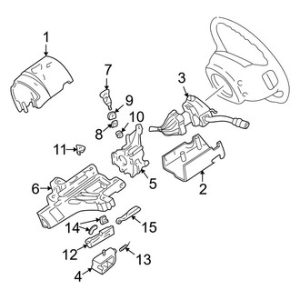 Ford OE - Steering Column - Housing & Components (W/O Tilt Wheel)