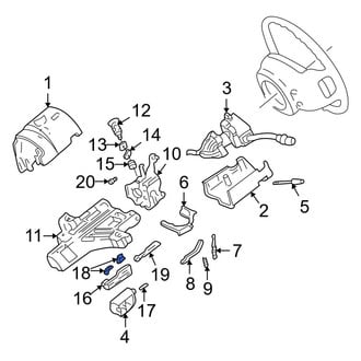 Ford OE - Automatic Transmission Parking Pawl Shaft