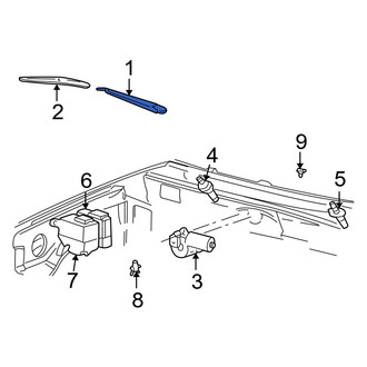 Ford OE - Front Wiper Arm