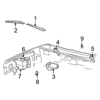 Ford OE - Windshield - Wiper & Washer Components