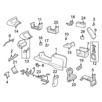 Ford OE - Center Console Latch