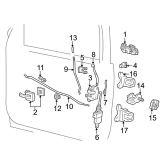 Ford OE - Door - Lock & Hardware (2 Doors)