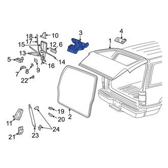 Ford OE - Rear Liftgate Hinge