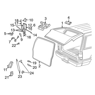 Ford OE - Lift Gate