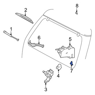 Ford OE - Windshield Washer Pump