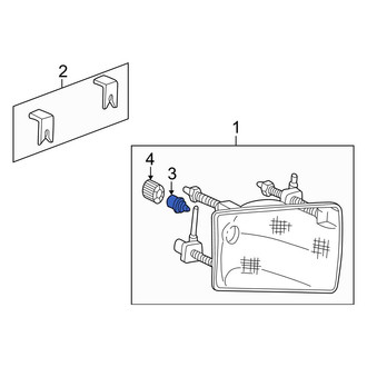 Ford OE - Front Headlight Bulb
