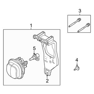 Ford OE - Front Lamps - Fog Lamps (Factory Installed)