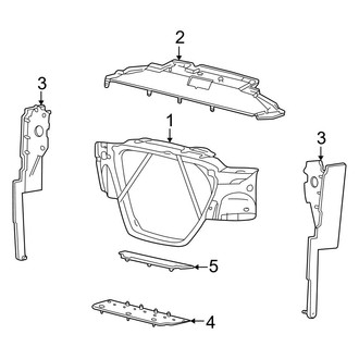 Ford OE - Radiator Support (5.4L)
