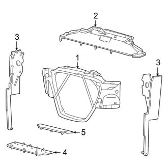 Ford OE - Radiator Support (6.8L)