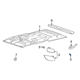 Ford OE - Front Right Interior Grab Bar Cap