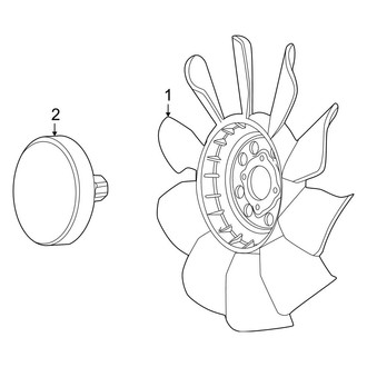 Ford OE - Cooling Fan (Eddie Bauer / Limited / XLT 6.0L)