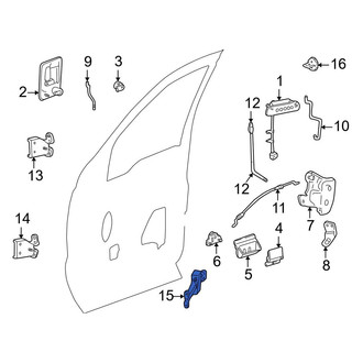 Ford OE - Front Door Check