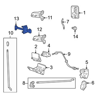 Ford OE - Rear Door Check