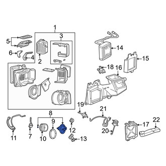 Ford OE - HVAC Blower Motor