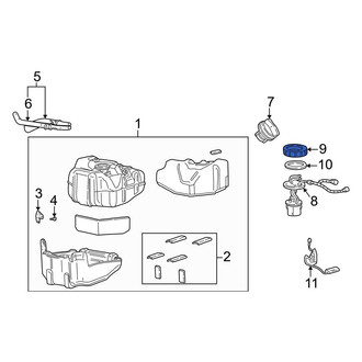 Ford OE - Fuel Tank Lock Ring
