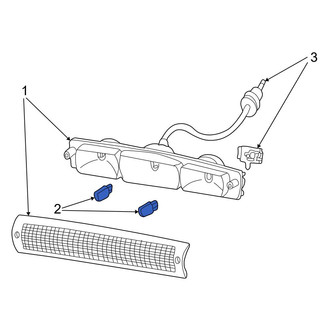 Ford OE - Center High Mount Stop Light Bulb