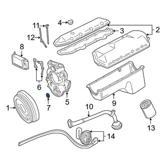 Ford OE - Rear Engine Crankshaft Seal