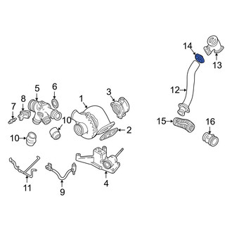 Ford OE - Exhaust Pipe Connector