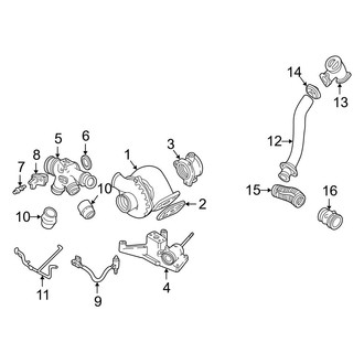 Ford OE - Engine - Turbocharger & Components (7.3L)