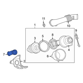 Ford OE - Engine Air Intake Hose