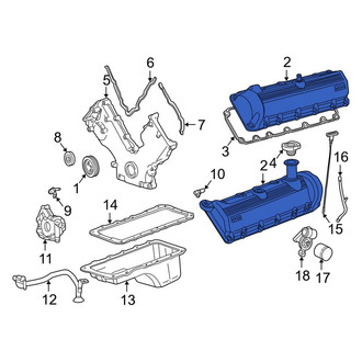 Ford OE - Left Engine Valve Cover