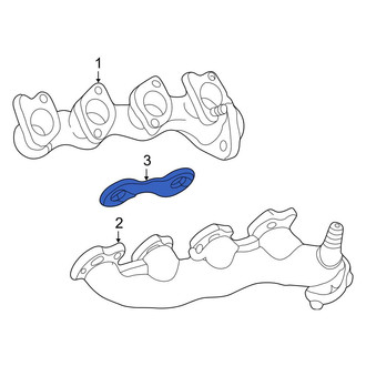 Ford OE - Exhaust Manifold Gasket