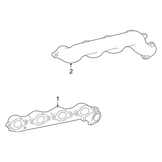 Ford OE - Exhaust System - Manifold (7.3L)