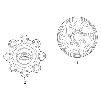 Ford OE - Wheels - Covers & Trim
