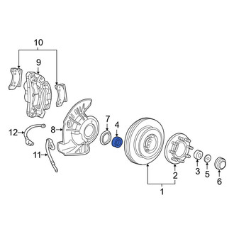 Ford OE - Front Inner Wheel Bearing