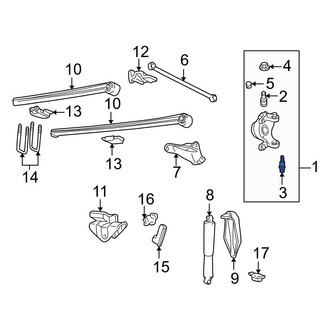 Ford OE - Front Lower Suspension Ball Joint