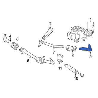 Ford OE - Left Outer Steering Tie Rod End