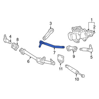 Ford OE - Left Outer Steering Tie Rod End
