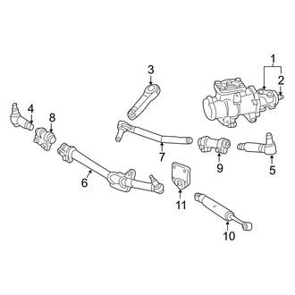 Ford OE - Steering Gear & Linkage (Eddie Bauer / Limited / XLT RWD)