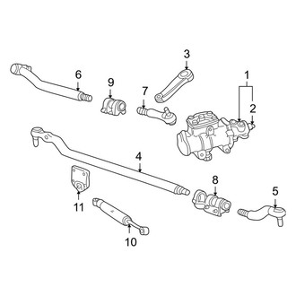 Ford OE - Steering Gear & Linkage (Eddie Bauer / Limited / XLT 4WD)