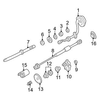 Ford OE - Steering Column - Shaft & Internal Components
