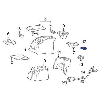 Ford OE - Front 12 Volt Accessory Power Outlet