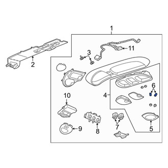 Ford OE - Map Light Bulb