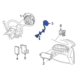 Ford OE - Air Bag Clockspring