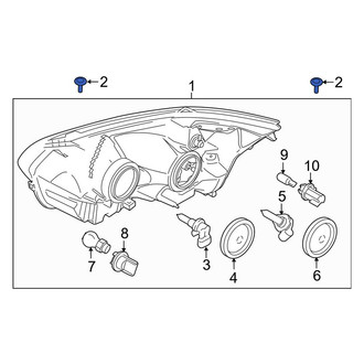 Ford OE - Headlight Mounting Screw