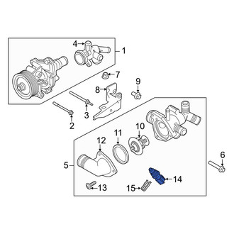 Ford OE - Engine Coolant Temperature Sensor