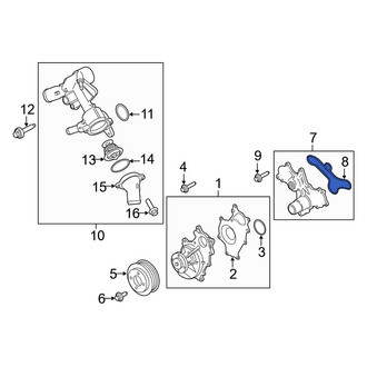 Ford OE - Engine Water Pump Gasket