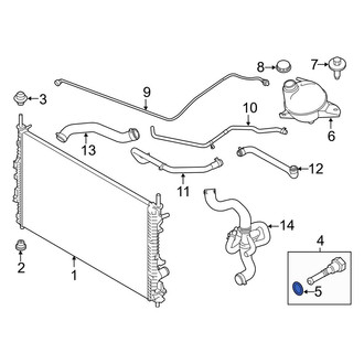 Ford OE - Radiator Drain Plug Gasket