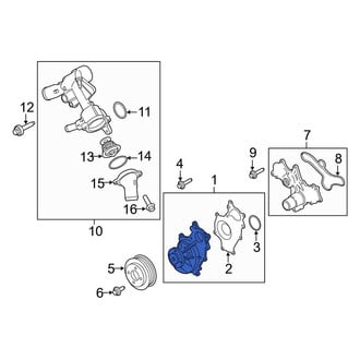 Ford OE - Engine Water Pump