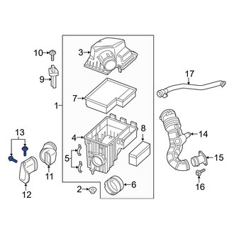 Ford OE - Engine Air Intake Hose Bolt