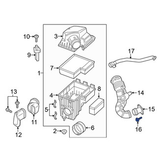 Ford OE - Brake Master Cylinder Reservoir Bolt