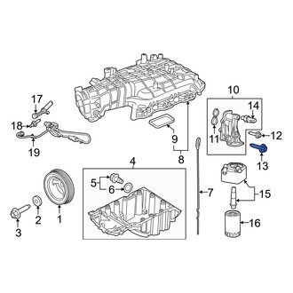 Ford OE - Engine Oil Filter Adapter Bolt