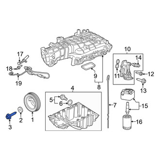 Ford OE - Engine Crankshaft Pulley Bolt
