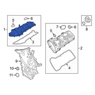 Ford OE - Right Engine Valve Cover