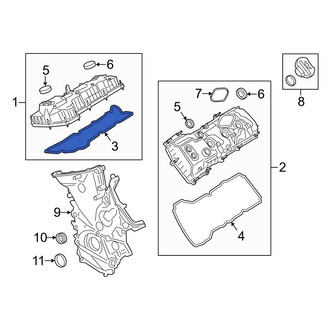 Ford OE - Right Engine Valve Cover Gasket